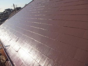 船橋市の外壁塗装と屋根塗装の屋根の施工後写真
