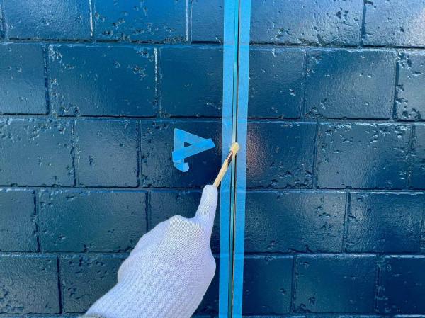 柏市外壁屋根塗装工事のシャイン施工事例　シーリングコーキング