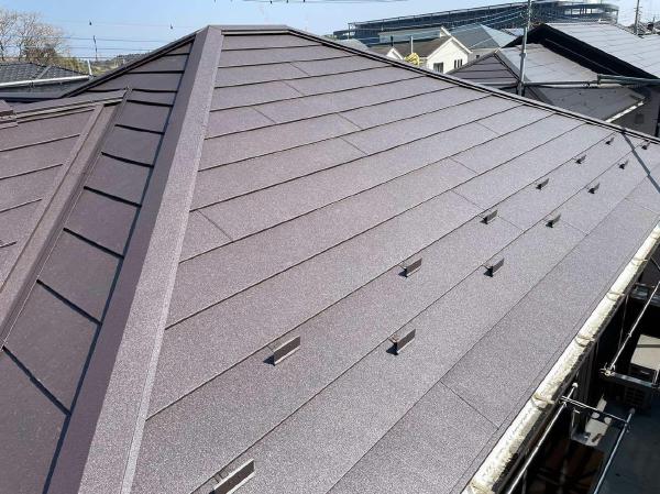 柏市外壁屋根塗装工事のシャイン屋根リフォーム屋根カバーガルテクト