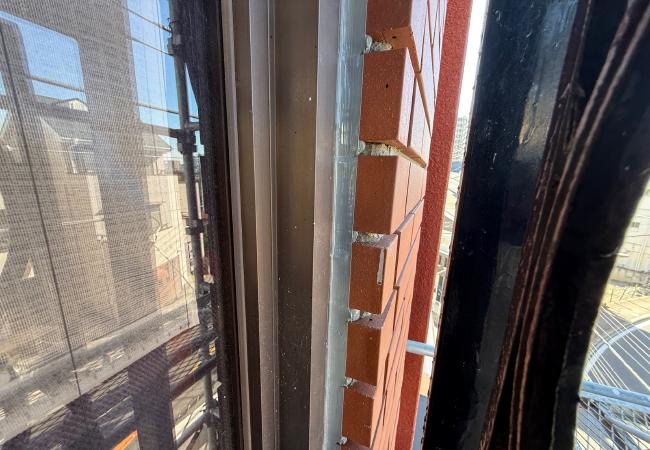 柏市シャイン　外壁塗装　屋根塗装　外壁屋根塗装　マンション　マンション修繕　タイル　タイル修繕　瓦屋根修繕　ラバーロック工法　市川市　ジョイム国府台　賃貸マンション　打診調査　タイル落下