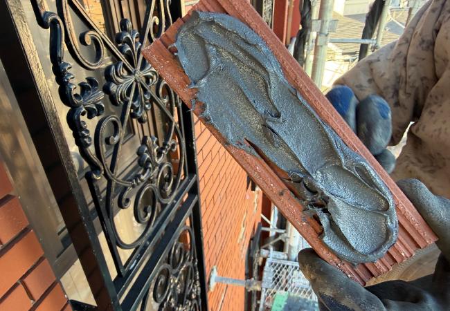 柏市シャイン　外壁塗装　屋根塗装　外壁屋根塗装　マンション　マンション修繕　タイル　タイル修繕　瓦屋根修繕　ラバーロック工法　市川市　ジョイム国府台　賃貸マンション　打診調査　タイル落下