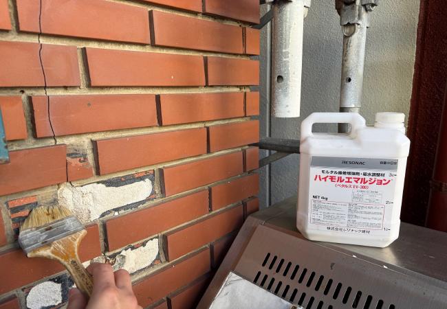 柏市シャイン　外壁塗装　屋根塗装　外壁屋根塗装　マンション　マンション修繕　タイル　タイル修繕　瓦屋根修繕　ラバーロック工法　市川市　ジョイム国府台　賃貸マンション　打診調査　タイル落下