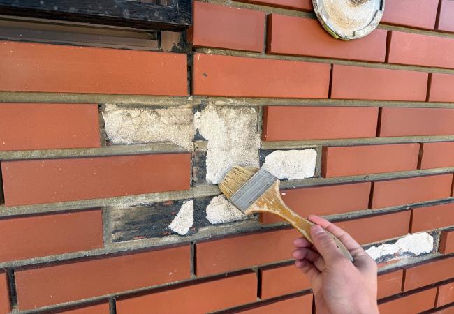 柏市シャイン　外壁塗装　屋根塗装　外壁屋根塗装　マンション　マンション修繕　タイル　タイル修繕　瓦屋根修繕　ラバーロック工法　市川市　ジョイム国府台　賃貸マンション　打診調査　タイル落下