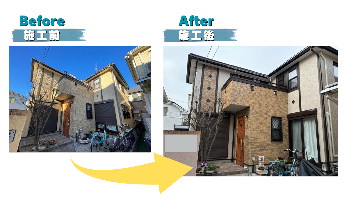 柏市でサイディング壁とサイディング壁の『外壁塗装工事』を行ったお客様からの口コミ3選をご紹介いたします！柏市で『外壁塗装工事』