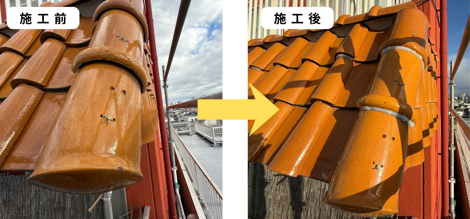 柏市シャイン　外壁塗装　屋根塗装　外壁屋根塗装　マンション　マンション修繕　タイル　タイル修繕　瓦屋根修繕　ラバーロック工法　市川市　ジョイム国府台　賃貸マンション　打診調査　タイル落下