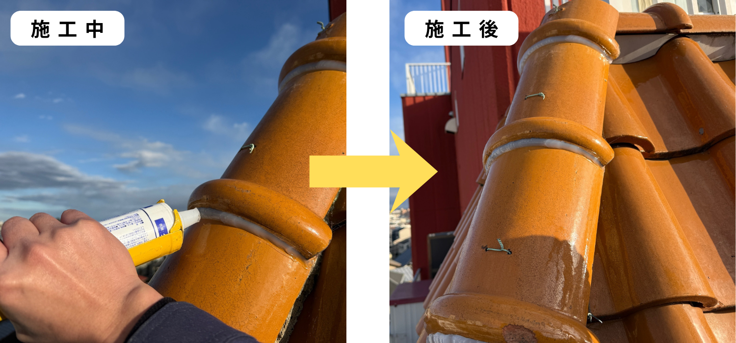 柏市シャイン　外壁塗装　屋根塗装　外壁屋根塗装　マンション　マンション修繕　タイル　タイル修繕　瓦屋根修繕　ラバーロック工法　市川市　ジョイム国府台　賃貸マンション　打診調査　タイル落下