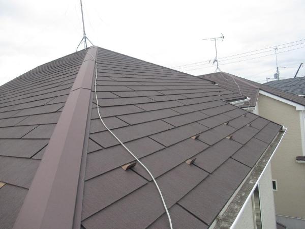 柏市　外壁屋根塗装工事のシャイン　日本ペイントの高耐久塗料ダイヤモンドコートと無機塗料のグランセラベスト　施工前