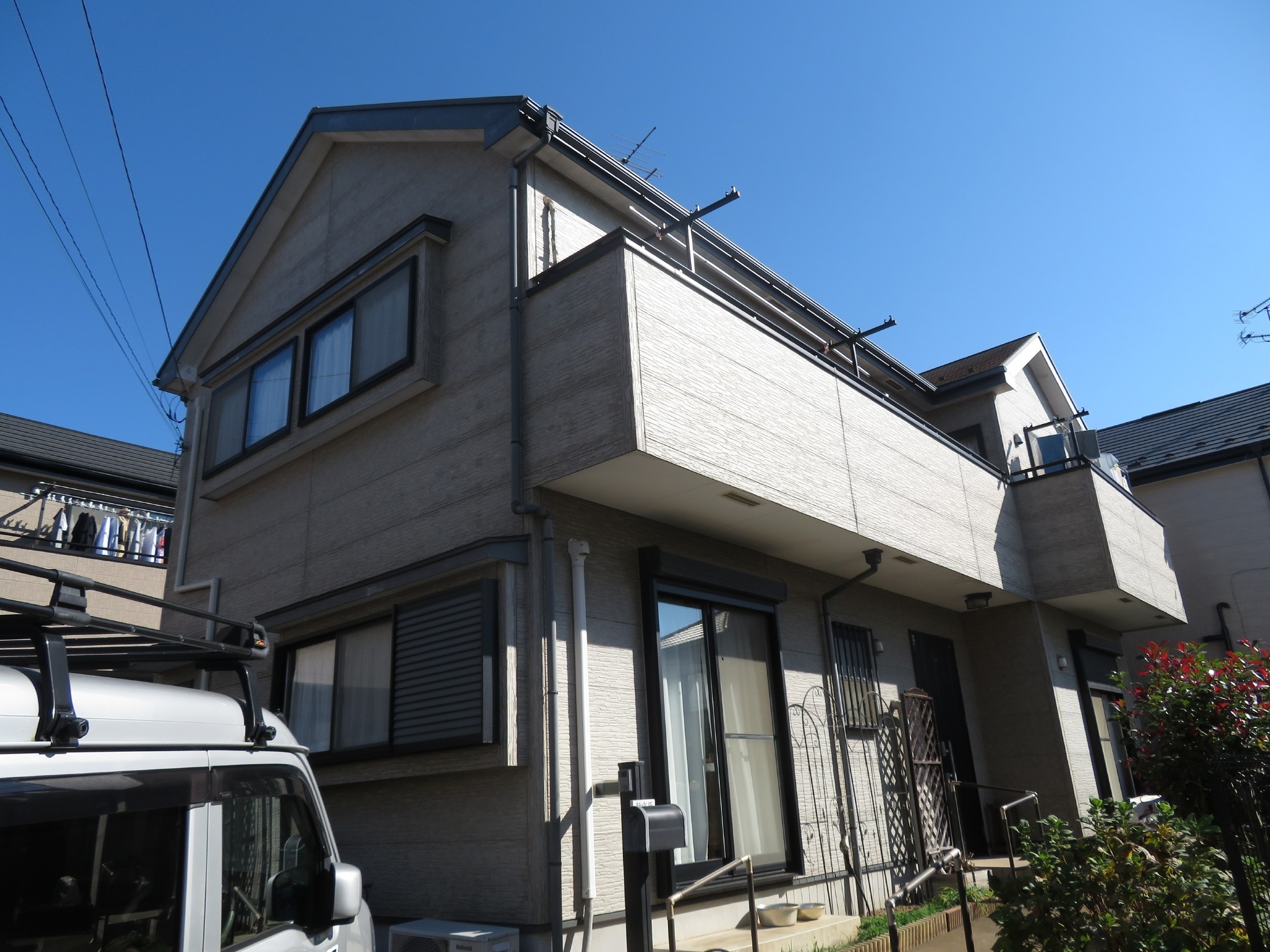 千葉県柏市　コロニアルネオの屋根をカバー工法で(高耐久スーパーガルテクト)　Ｓ様