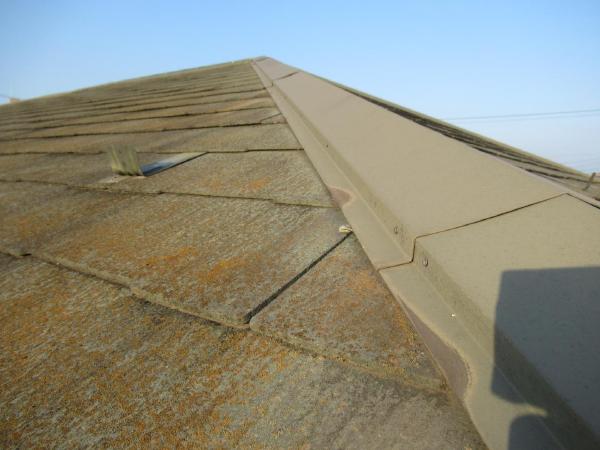 柏市外壁屋根塗装のシャイン　施工事例　サイディング壁　外壁　ディプロマットスター　　コロニアルNEO　屋根リフォーム