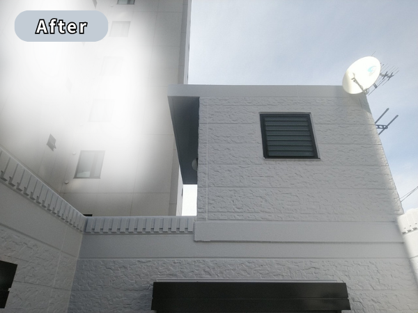 柏市外壁屋根塗装工事のシャイン　東京都文京区　大成建設ハウジング　パルコン　大成パルコン　コンクリート外壁　アステック　弾性塗料　アステックリファイン弾性