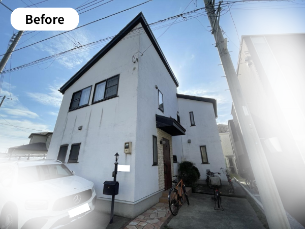 柏市　外壁塗装　柏市シャイン　無添加住宅　漆喰　シーリング　コーキング　ナノコンポジット