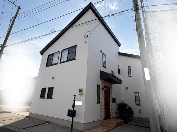 柏市　外壁塗装　柏市シャイン　無添加住宅　漆喰　シーリング　コーキング　ナノコンポジット