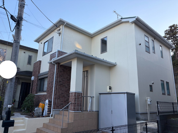 サイディング壁　外壁塗装　サイディングボード　セラコートアクア　UVプロテクトDFクリヤー　直貼り工法　通気工法　シーリング　コーキング　コロニアルNEO　屋根塗装　グランセラベスト