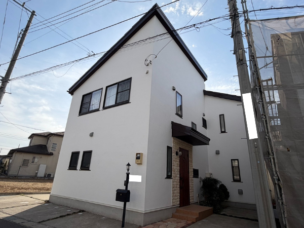 柏市　外壁塗装　柏市シャイン　無添加住宅　漆喰　シーリング　コーキング　ナノコンポジット