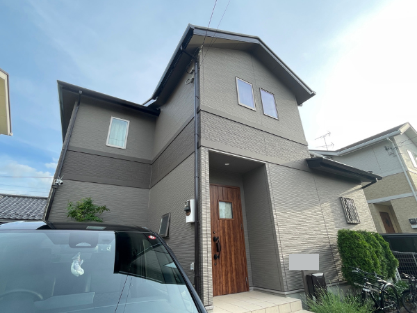 流山市 窯業系サイディング壁 外壁塗装 屋根塗装　　シーリング補修　凍害