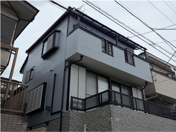 柏市 外壁屋根塗装 シャイン 直貼り工法 サイディング 凍害 モニエル瓦 シーリング
