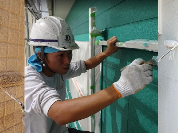 柏市　外壁屋根塗装　サイディング壁　サイディングボード　モルタル壁　ALCパネル　ALC　ヘーベル　ヘーベルハウス　旭化成　ユニバーサルホーム　パワーボード　シーリング　コーキング