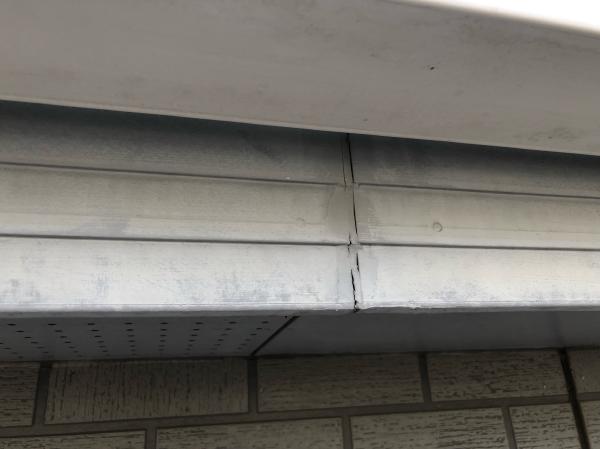 外壁屋根塗装のシャイン施工事例破風板補修